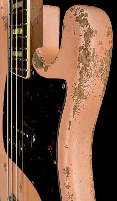 Castedosa Guitars JPC Short Scale Bass - Aged Shell Pink #533