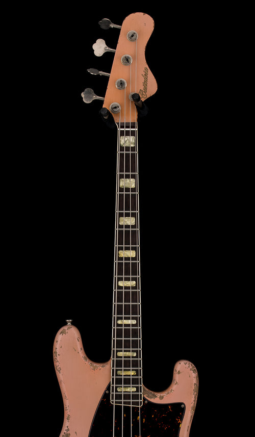 Castedosa Guitars JPC Short Scale Bass - Aged Shell Pink #533