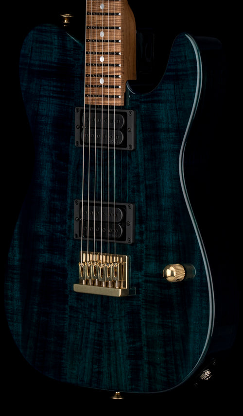 Charvel Custom Shop S2 2H HT Got the Blues - Deep Turquoise Forest #19852