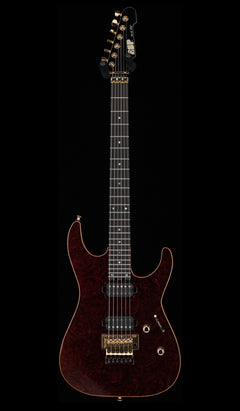 ESP M-II FR USA - Red Rose Marble #25098