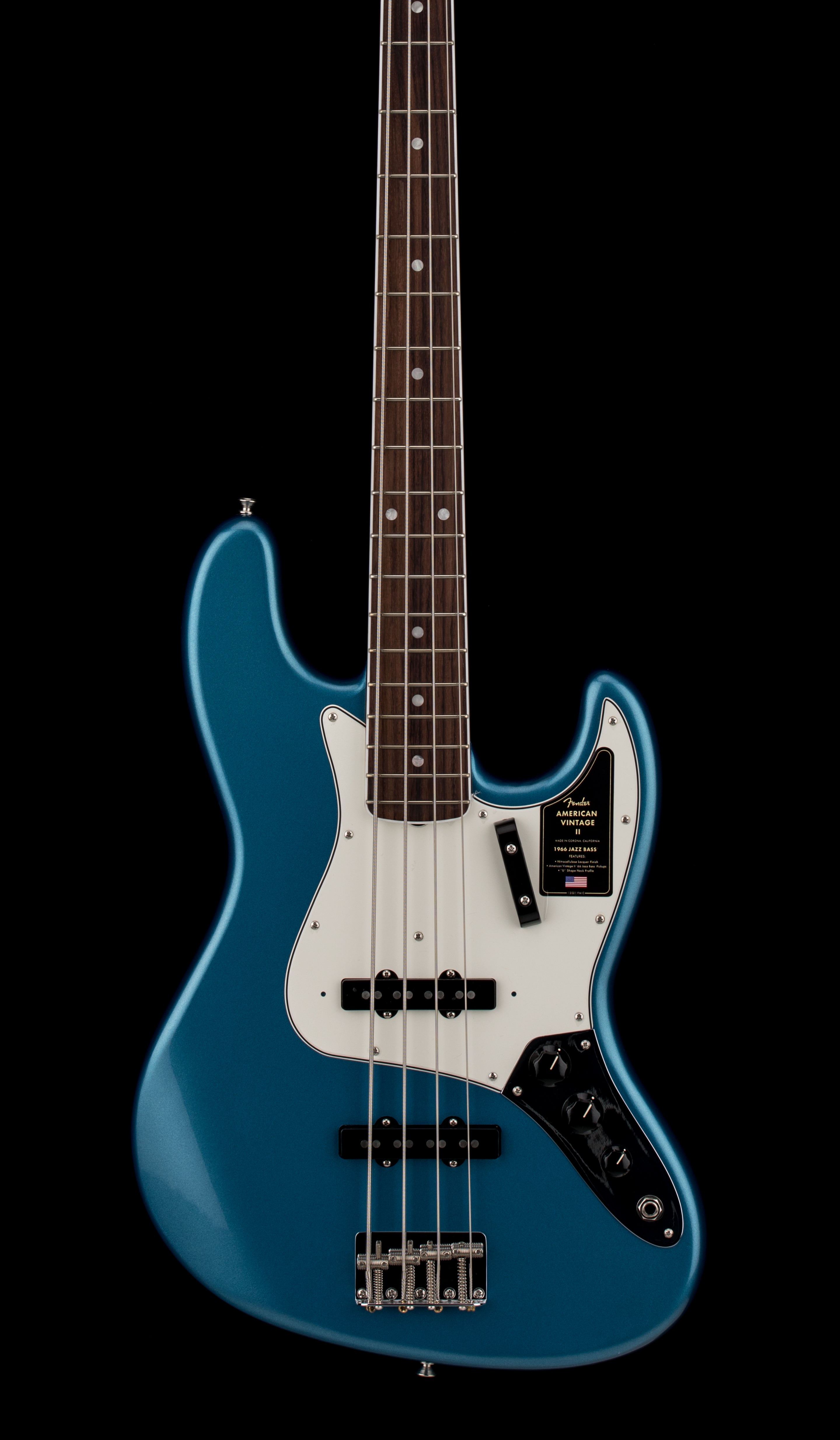 Fender American Vintage II 1966 Jazz Bass - Lake Placid Blue
