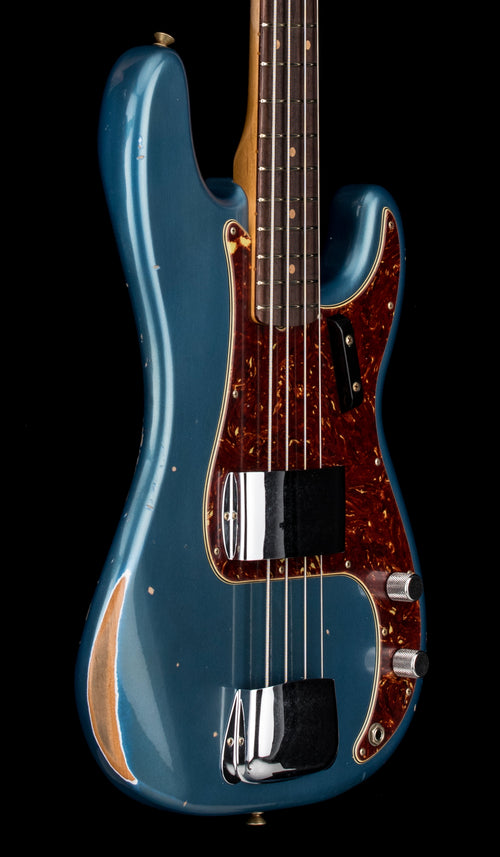 Fender Custom Shop 1964 Precision Bass Relic - Aged Lake Placid Blue #91110