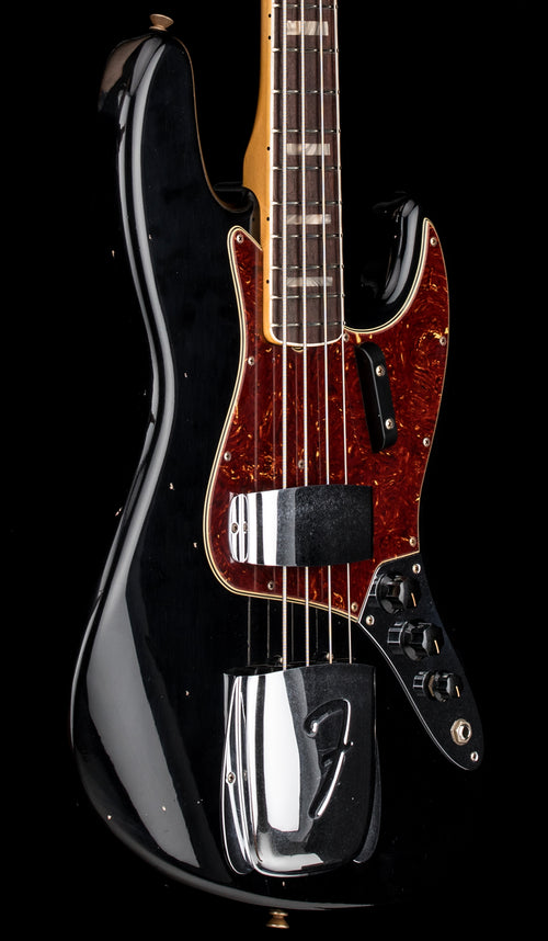 Fender Custom Shop 1966 Jazz Bass Journeyman Relic - Black #91741