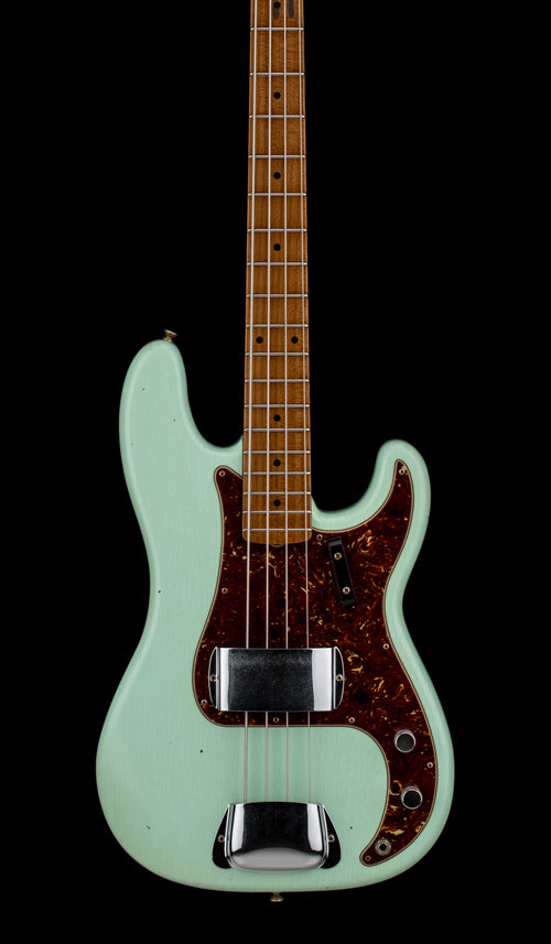 Fender Custom Shop Empire '58 Precision Bass Journeyman Relic - Aged Surf Green #88175