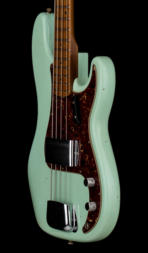 Fender Custom Shop Empire '58 Precision Bass Journeyman Relic - Aged Surf Green #88175