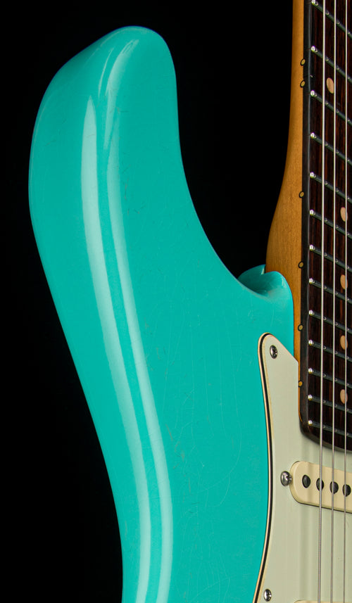 Fender American Ultra Luxe Vintage '60s Stratocaster HSS - Sea Foam Green #27959