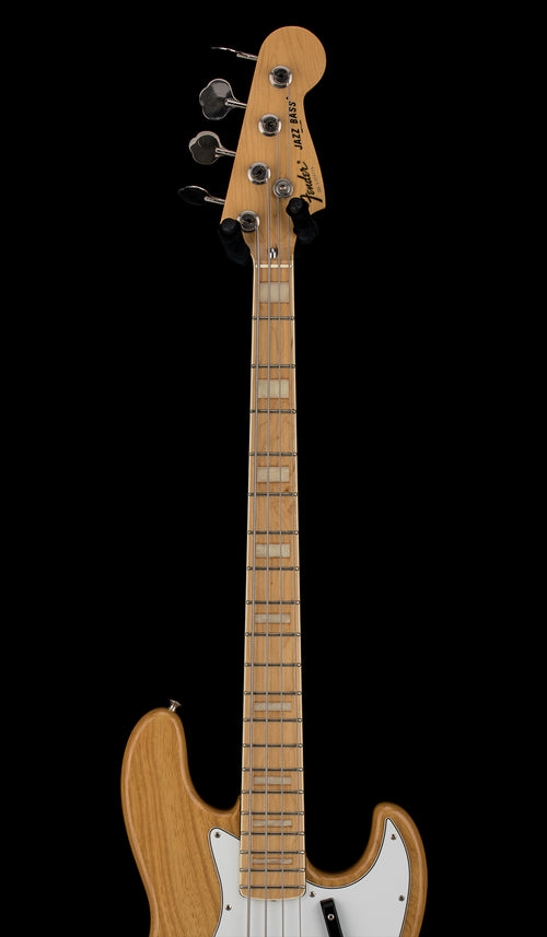 Used Fender MIJ JB-75-90 Jazz Bass ('94-'95) - Natural #24776 with Hard Case