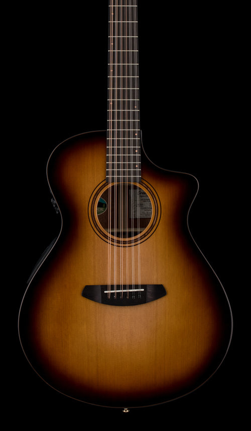 Used Breedlove Solo Pro Concert CE 12-String (2022) - Edgeburst #09948 with Original Hard Case