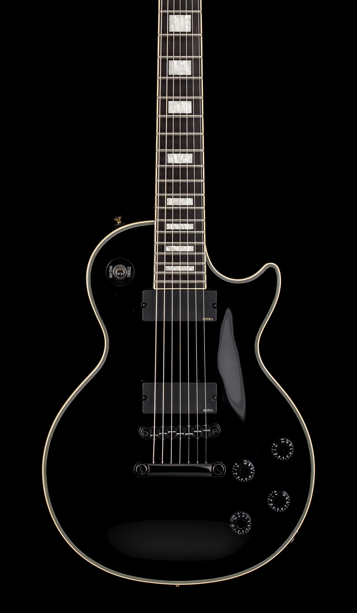 Used Epiphone LTD Matt Heafy Les Paul Custom-7 (2015) - Ebony