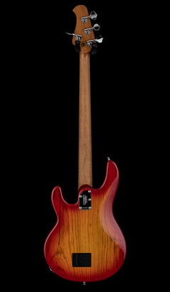 Used Ernie Ball Music Man StingRay Special 4 H - Lava Burst #03035 with Original Case