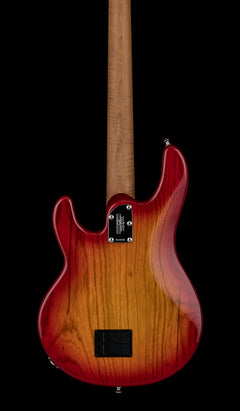Used Ernie Ball Music Man StingRay Special 4 H - Lava Burst #03035 with Original Case
