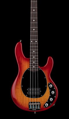 Used Ernie Ball Music Man StingRay Special 4 H - Lava Burst #03035 with Original Case