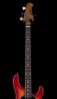 Used Ernie Ball Music Man StingRay Special 4 H - Lava Burst #03035 with Original Case