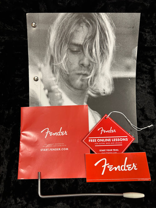 Used Fender Kurt Cobain Jaguar (2025) - 3-Color Sunburst #29652 with Original Hard Case