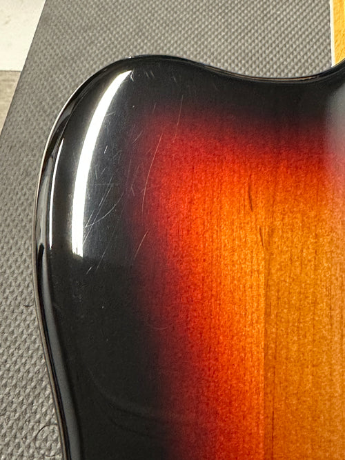 Used Fender Kurt Cobain Jaguar (2025) - 3-Color Sunburst #29652 with Original Hard Case