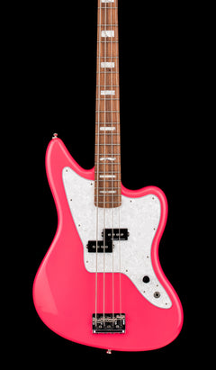 Used Fender HMNIM Mark Hoppus Signature Jaguar Bass (2022) - Hot Pink #57937 with Original Gig Bag