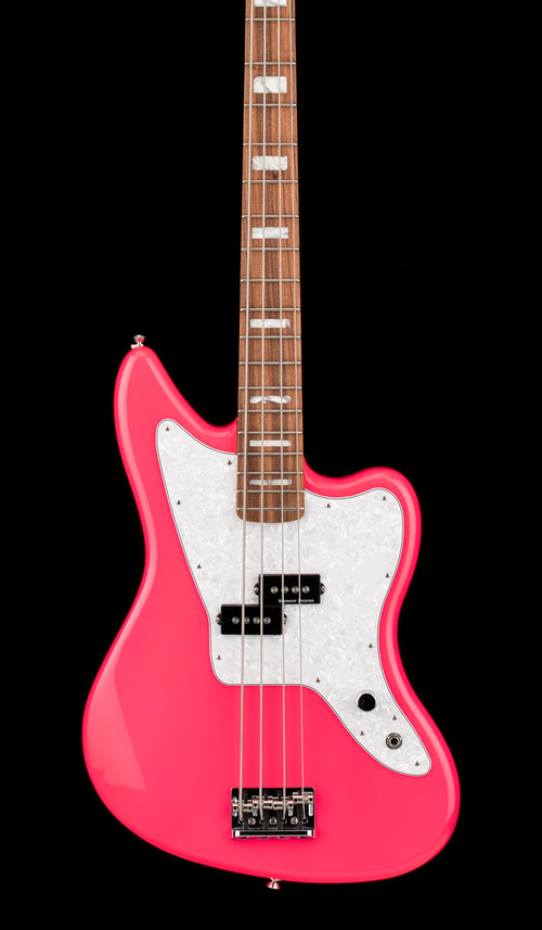Used Fender HMNIM Mark Hoppus Signature Jaguar Bass (2022) - Hot Pink #57937 with Original Gig Bag