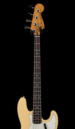 Used Fender Limited Edition Laura Lee Jazz Bass (2024) - Vintage White #00442 with Hard Case