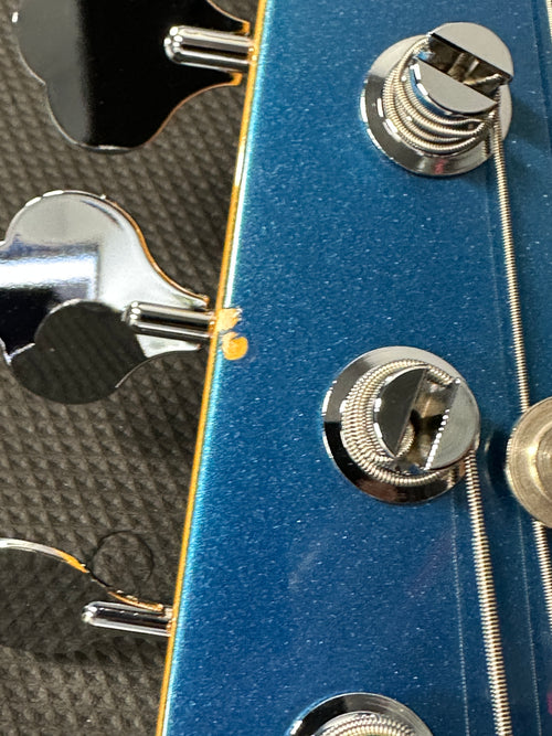Used Fender Tony Franklin Fretless Precision Bass (2022) - Lake Placid Blue #42198 with Original Hard Case