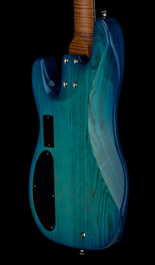 Used Mike Lull Custom PT5 Bass (2025) - Light Blue Burst #3993 with Gig Bag
