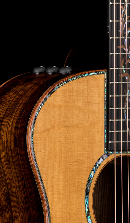 Used Taylor Custom Shop C14ce Bearclaw Sitka Spruce/Bocote (2024) - Natural #24121 with Original Hard Case