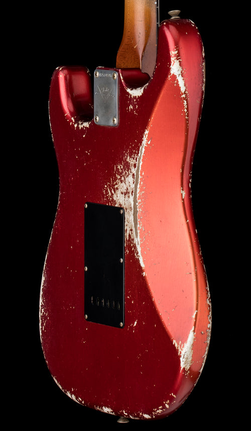 Fender Custom Shop Dale Wilson Masterbuilt Empire 67 Stratocaster Relic - Faded Aged Candy Apple Red #74595