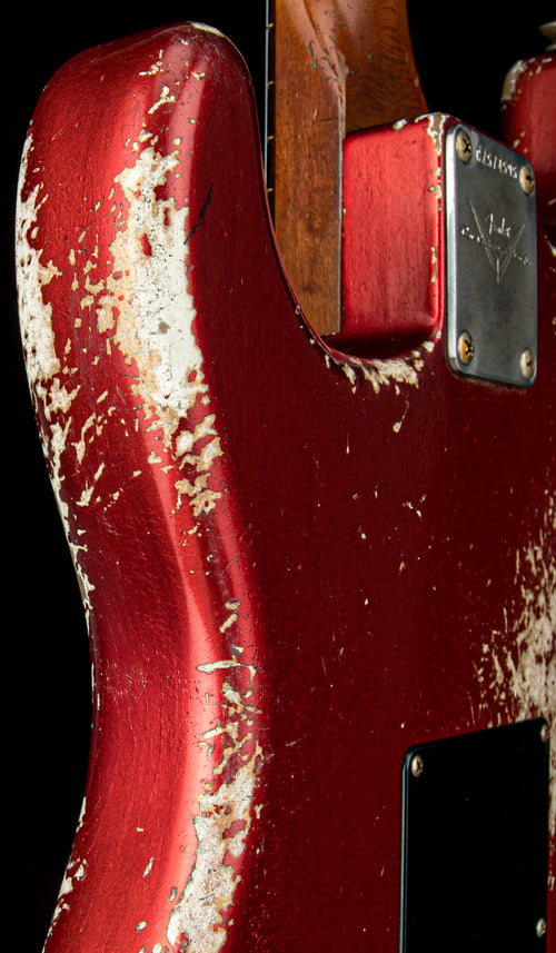 Fender Custom Shop Dale Wilson Masterbuilt Empire 67 Stratocaster Relic - Faded Aged Candy Apple Red #74595