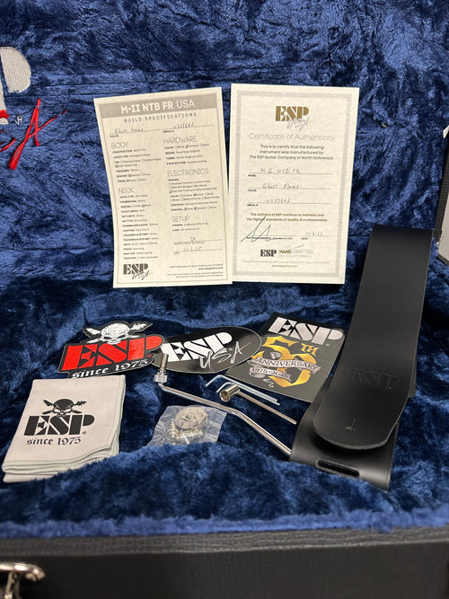 ESP M-II NTB FR USA - Ghost Flame #25642