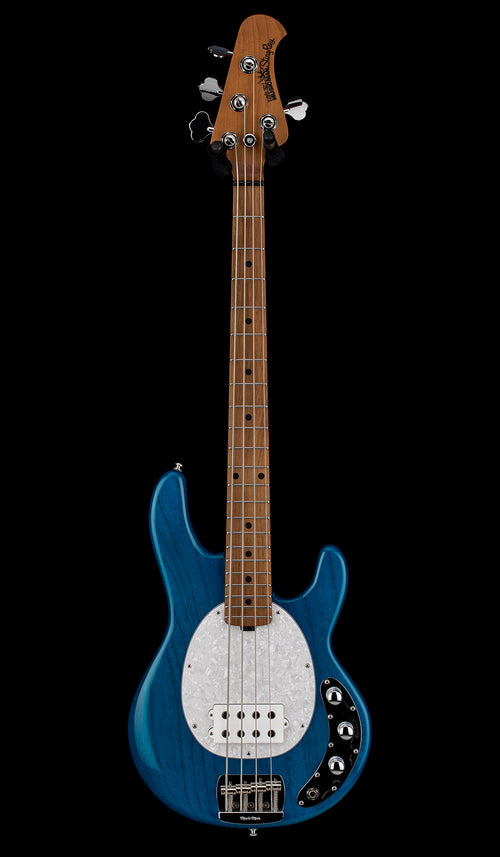 Ernie Ball Music Man Short Scale StingRay Bass - Translucent Blue #14705
