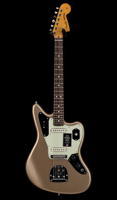 Fender American Professional Classic Jaguar - Faded Firemist Gold #13949