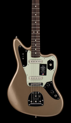 Fender American Professional Classic Jaguar - Faded Firemist Gold #13949