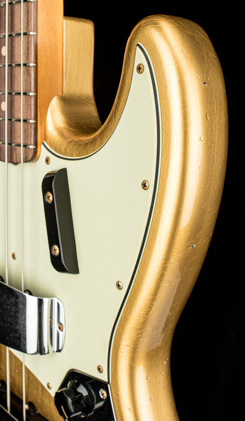 Fender Custom Shop 1963 Jazz Bass Journeyman Relic - Aged Aztec Gold #91514