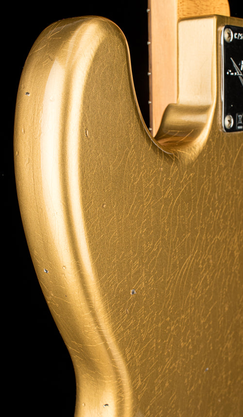 Fender Custom Shop 1963 Jazz Bass Journeyman Relic - Aged Aztec Gold #91514