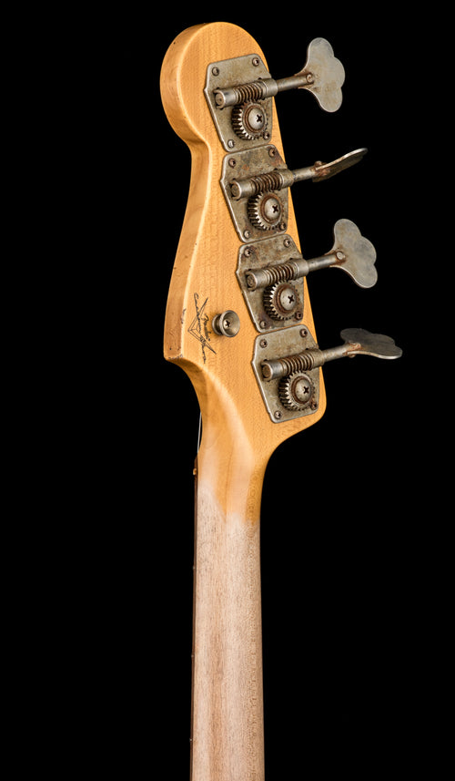 Fender Custom Shop 1963 Jazz Bass Journeyman Relic - Aged Aztec Gold #91514