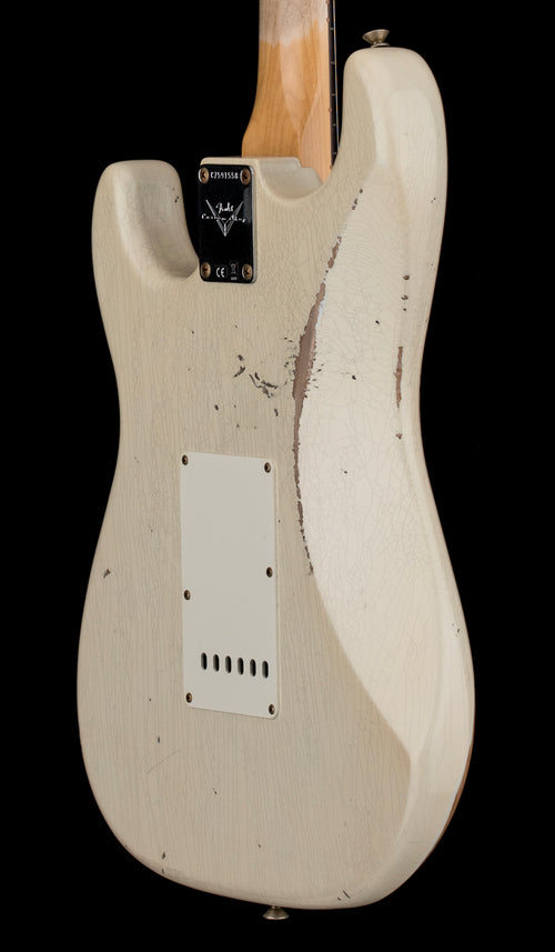 Fender Custom Shop 1962 Stratocaster Relic - Aged Olympic White #91558