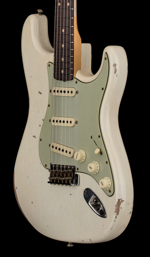 Fender Custom Shop 1962 Stratocaster Relic - Aged Olympic White #91558