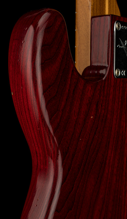 Fender Custom Shop Empire '58 Precision Bass Journeyman Relic - Aged Crimson Transparent #87935