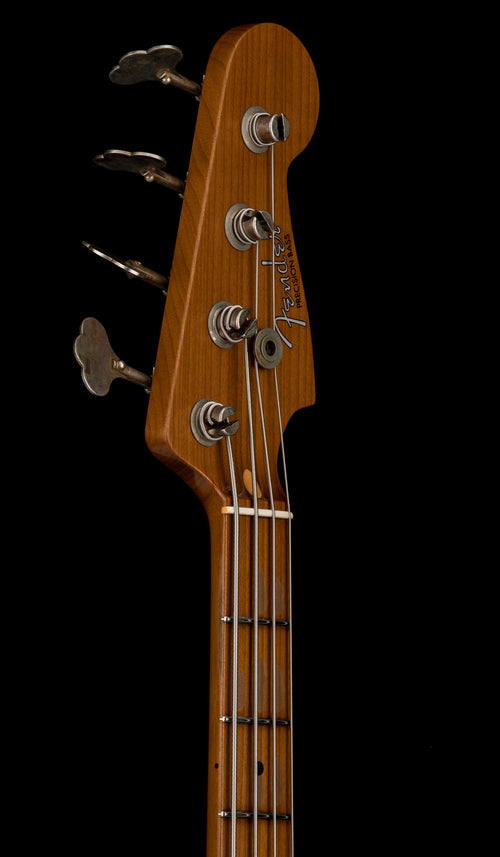 Fender Custom Shop Empire '58 Precision Bass Journeyman Relic - Aged Crimson Transparent #87935