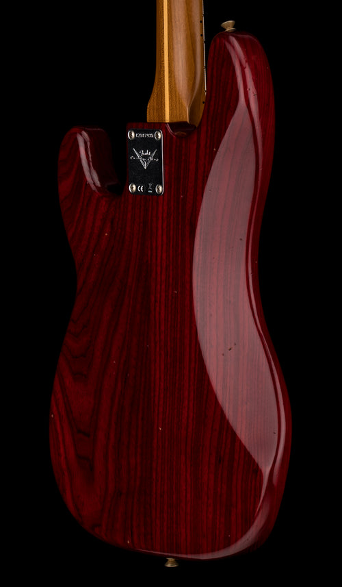 Fender Custom Shop Empire '58 Precision Bass Journeyman Relic - Aged Crimson Transparent #87935