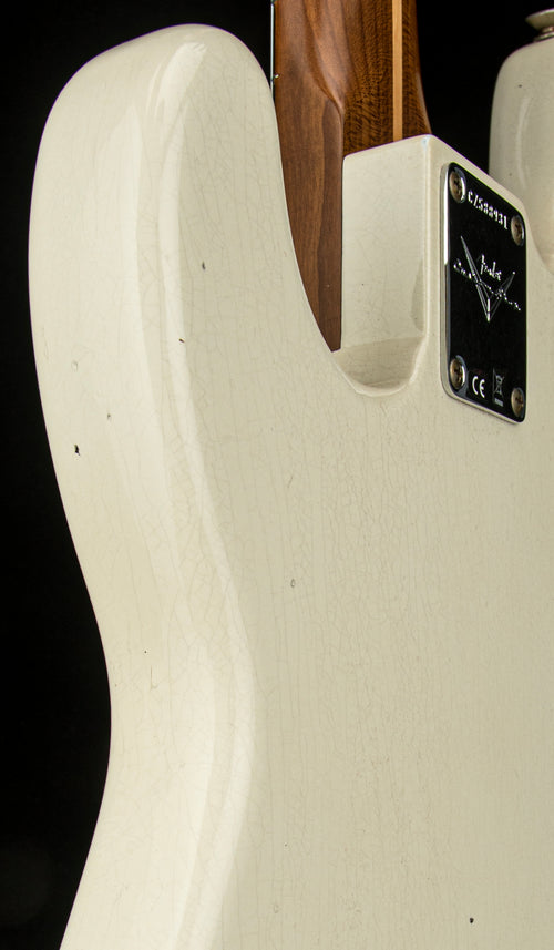 Fender Custom Shop Empire 58 Precision Bass Journeyman Relic - Aged Olympic White #88931