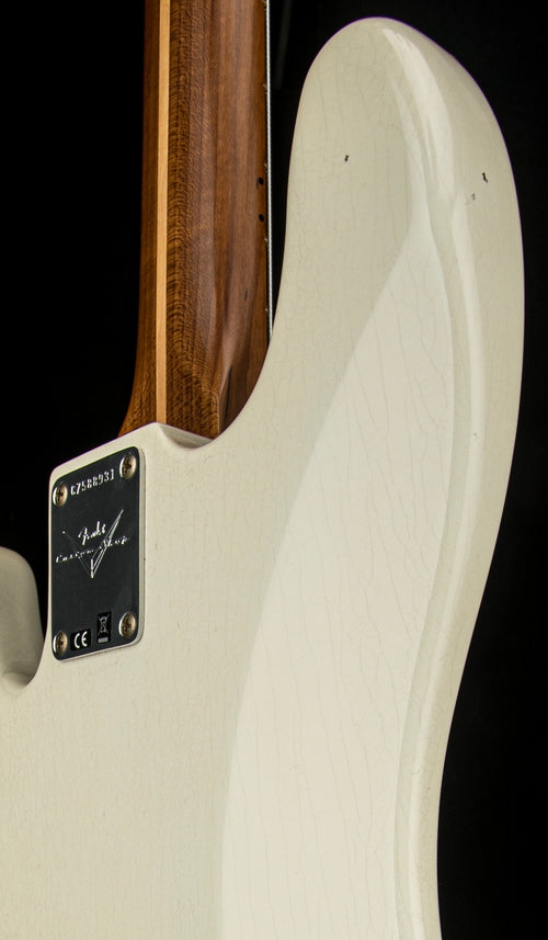 Fender Custom Shop Empire 58 Precision Bass Journeyman Relic - Aged Olympic White #88931