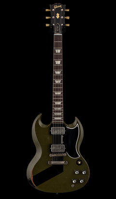 Gibson Custom Shop M2M 1961 SG Standard Striped Murphy Lab Heavy Aged - Olive Drab #00321