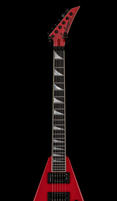 Jackson Custom Shop Korina King V 2H FR - Ferrari Red #11449 (Empire Music Spec)