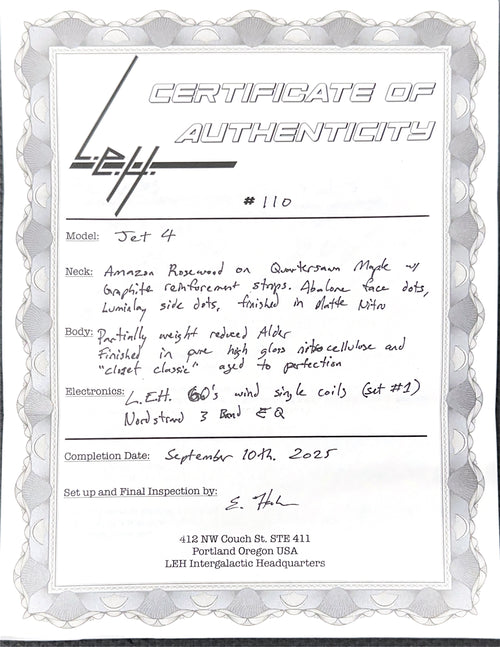 L.E.H. Jetstream 4 - Faded Sonic Blue #110