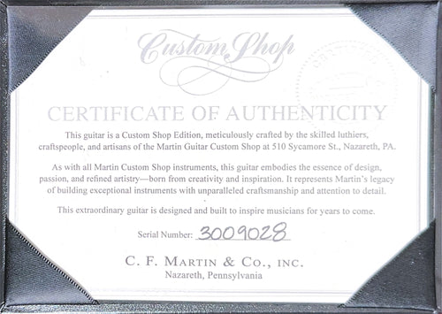 Martin Custom Shop 00-28 12-Fret Style Adirondack Spruce/Guatemalan Rosewood - 1933 Ambertone #09028 (Empire Music Spec)