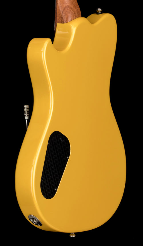 Powers Electric A-Type FF42 - Jet Black with Saffron Stripes #B513
