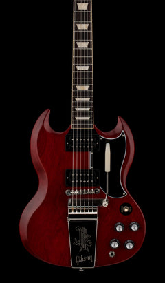 Used Gibson SG Standard '61 Faded Maestro Vibrola - Vintage Cherry #50167 with Original Hard Case