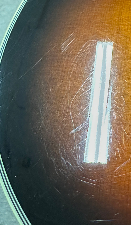 Used Epiphone Masterbilt DR-500MCE (2015) - Vintage Sunburst #19374 with Hard Case