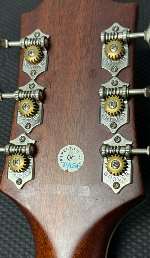 Used Epiphone Masterbilt DR-500MCE (2015) - Vintage Sunburst #19374 with Hard Case