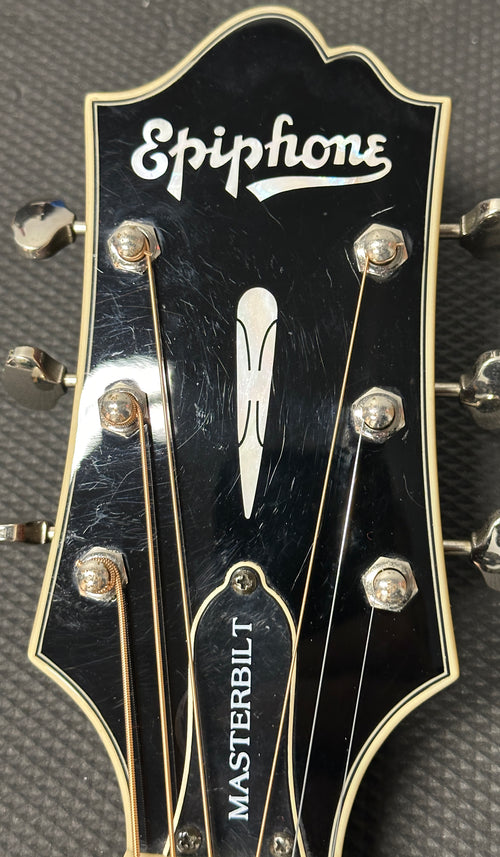 Used Epiphone Masterbilt DR-500MCE (2015) - Vintage Sunburst #19374 with Hard Case